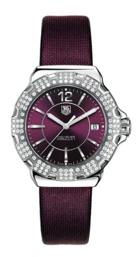 TAG Heuer Formula 1 Quartz 37 Stainless Steel / Diamond / Purple / Fabric